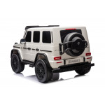 Elektrické autíčko Mercedes Benz G63 AMG XXL 24V - biele 